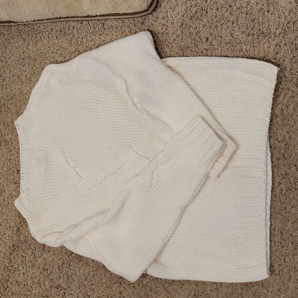 White sweater
